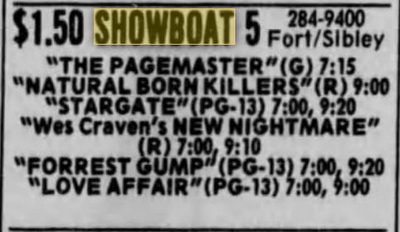 Showboat 5 (Showboat Cinemas 1 2 & 3) - 5 Screens In 1989 (newer photo)